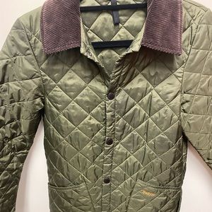 barbour childrens quilted jacket